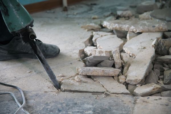 Concrete Slab Removal in Avon