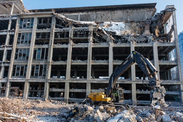 Commercial Building Demolition in Avon