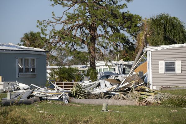 Double Wide Demolition in Avon